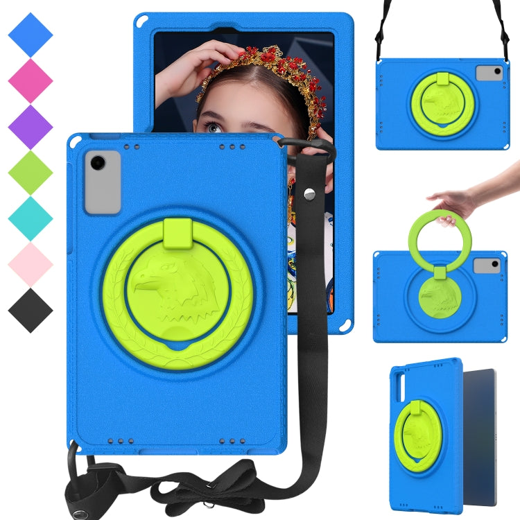 For Samsung Galaxy Tab A9+ 10.95 X210 EVA Hybrid PC Shockproof Tablet Case with Frame(Blue) - Other Galaxy Tab PC by buy2fix | Online Shopping UK | buy2fix