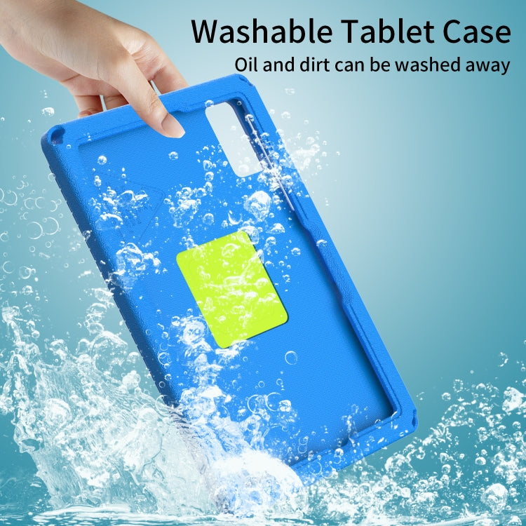 For Samsung Galaxy Tab A9+ 10.95 X210 EVA Hybrid PC Shockproof Tablet Case with Frame(Blue) - Other Galaxy Tab PC by buy2fix | Online Shopping UK | buy2fix