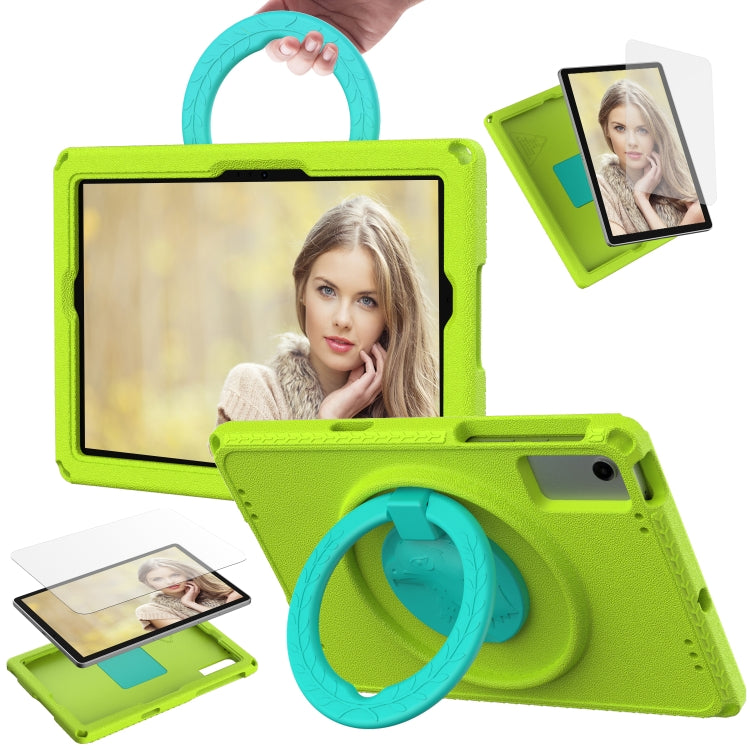 For Samsung Galaxy Tab A9+ 10.95 X210 EVA Hybrid PC Shockproof Tablet Case with Frame(Grass Green) - Other Galaxy Tab PC by buy2fix | Online Shopping UK | buy2fix