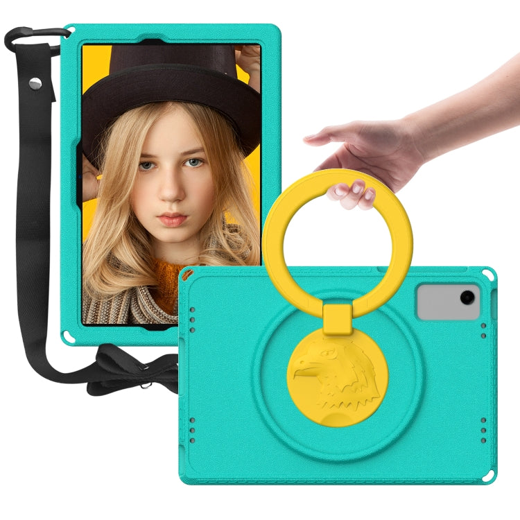 For Samsung Galaxy Tab A9+ 10.95 X210 EVA Hybrid PC Shockproof Tablet Case with Frame(Glacial Green) - Other Galaxy Tab PC by buy2fix | Online Shopping UK | buy2fix