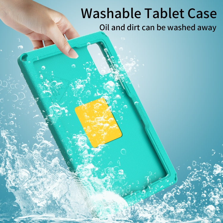 For Samsung Galaxy Tab A9+ 10.95 X210 EVA Hybrid PC Shockproof Tablet Case with Frame(Glacial Green) - Other Galaxy Tab PC by buy2fix | Online Shopping UK | buy2fix