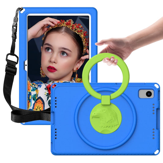 For Samsung Galaxy Tab S6 Lite 2024 EVA Hybrid PC Shockproof Tablet Case with Frame(Blue) by buy2fix