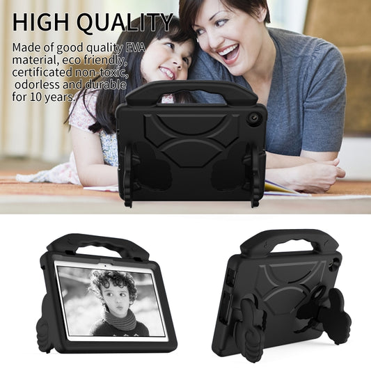 For Lenovo Tab M10 3rd Gen 10.1 TB-328 Thumb Bracket EVA Shockproof Tablet Case(Black) by buy2fix