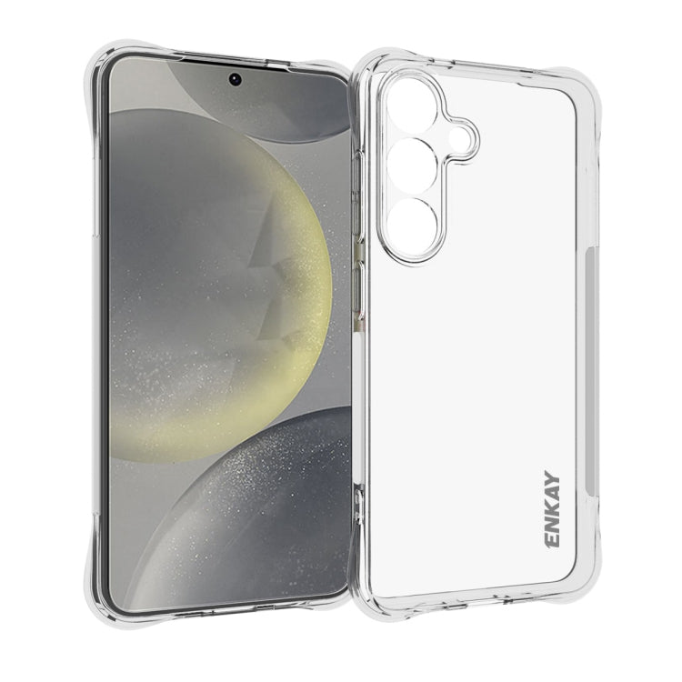 For Samsung Galaxy S25+ 5G ENKAY Hat-Prince Transparent TPU Shockproof Phone Case - Galaxy S25+ 5G Cases by ENKAY | Online Shopping UK | buy2fix