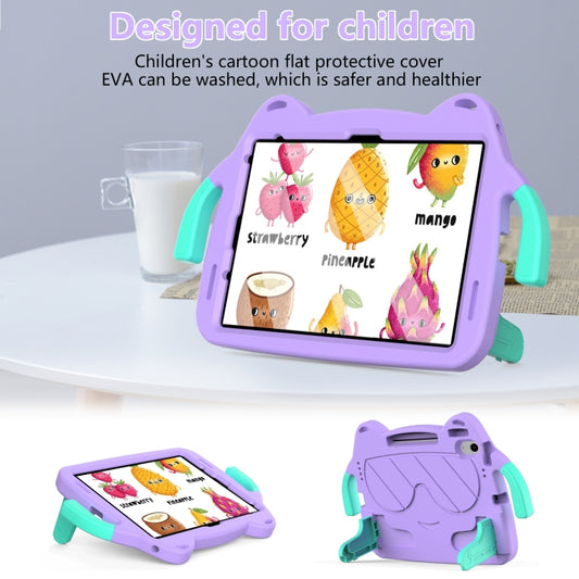 For iPad Air 2022 / Air 2020 10.9 Ice Baby EVA Shockproof Hard PC Tablet Case(Light Purple+Mint Green) - iPad Air (2022) / (2020) 10.9 Cases by buy2fix | Online Shopping UK | buy2fix