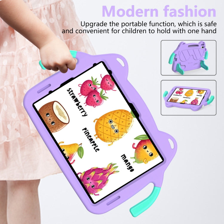 For iPad Air 2022 / Air 2020 10.9 Ice Baby EVA Shockproof Hard PC Tablet Case(Light Purple+Mint Green) - iPad Air (2022) / (2020) 10.9 Cases by buy2fix | Online Shopping UK | buy2fix