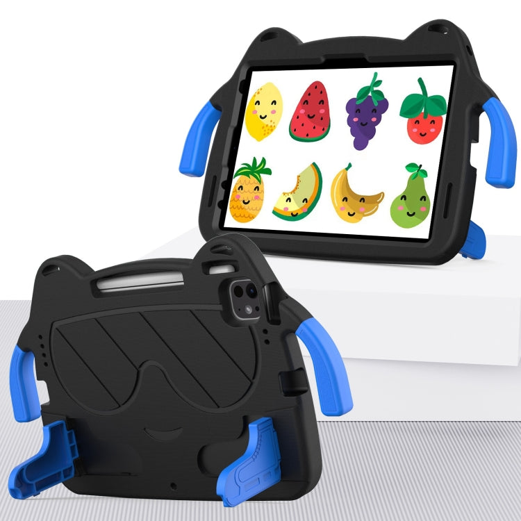 For iPad Pro 11 2022 / 2020 / 2018 Ice Baby EVA Shockproof Hard PC Tablet Case(Black+Blue) - iPad Air (2022) / (2020) 10.9 Cases by buy2fix | Online Shopping UK | buy2fix