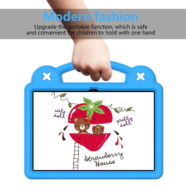 For Walmart Onn 10.1 2022 / 100071485 Handle Kickstand Children EVA Shockproof PC Tablet Case(Sky Blue) - Others by buy2fix | Online Shopping UK | buy2fix