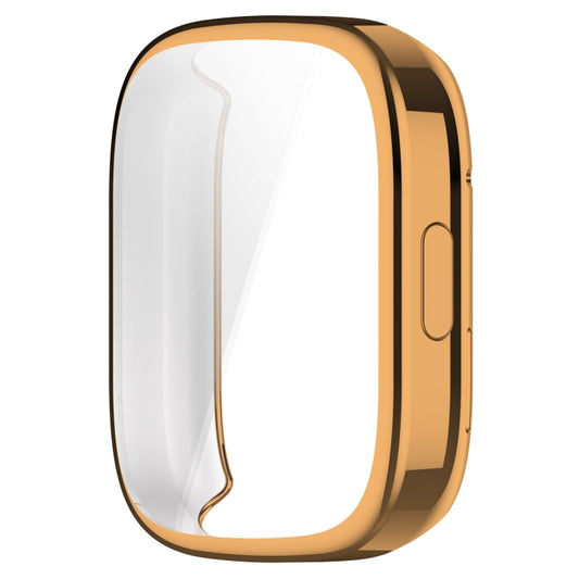 For Redmi Watch 3 Lite TPU Fully Enclosed Watch Protective Case(Rose Gold) by buy2fix