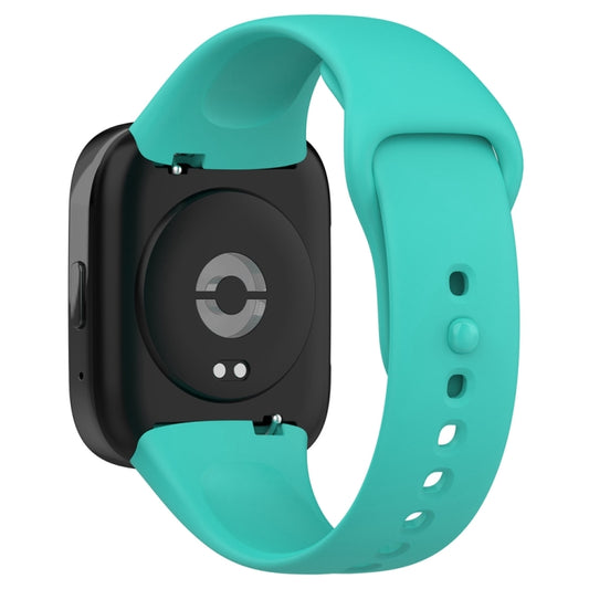 For Redmi Watch 3 Lite Sports Solid Color Silicone Replacement Watch Band(Teal) by buy2fix
