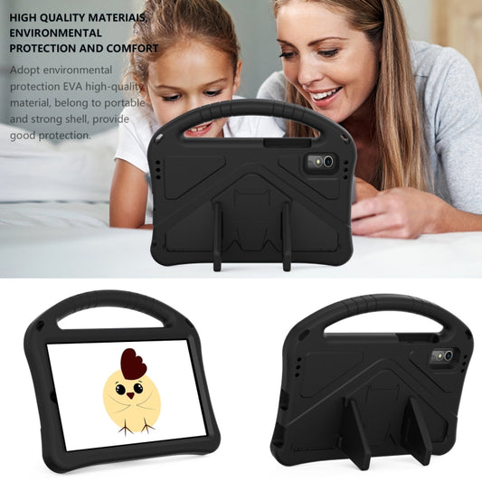 For Lenovo Tab M9 TB-310FU 2023 EVA Shockproof Tablet Case with Holder(Black) by buy2fix