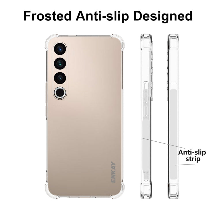 For Meizu 20 Pro ENKAY Hat-Prince Transparent TPU Shockproof Phone Case - More Brand by ENKAY | Online Shopping UK | buy2fix
