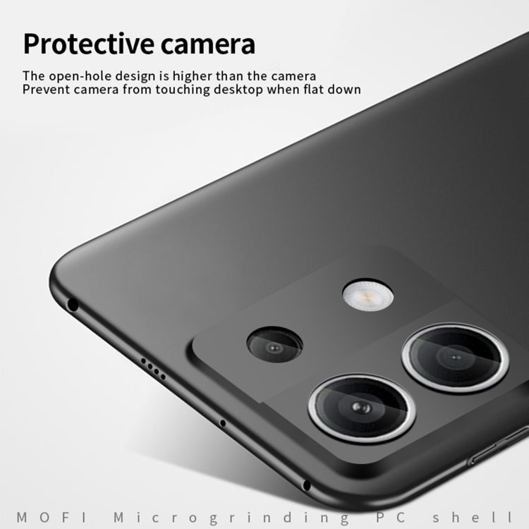 For Xiaomi Redmi Note 13 Pro 5G MOFI Micro-Frosted PC Ultra-thin Hard Phone Case(Blue) - Xiaomi Cases by MOFI | Online Shopping UK | buy2fix