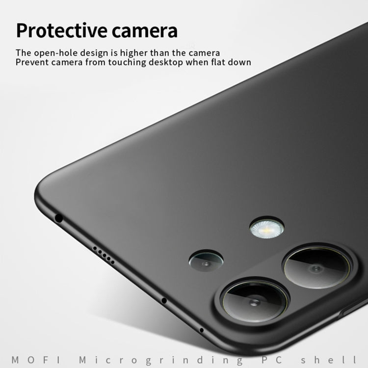 For Xiaomi Redmi Note 13 Pro 4G MOFI Micro-Frosted PC Ultra-thin Hard Phone Case(Red) - Xiaomi Cases by MOFI | Online Shopping UK | buy2fix