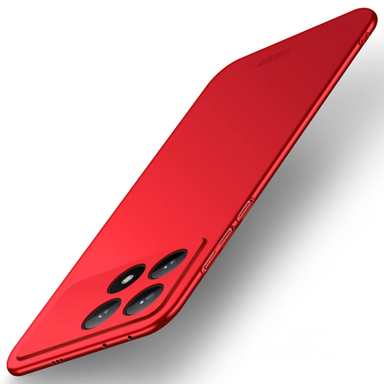 For Xiaomi Redmi K70 / K70 Pro MOFI Micro-Frosted PC Ultra-thin Hard Phone Case(Red) - Xiaomi Cases by MOFI | Online Shopping UK | buy2fix