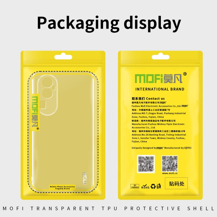 For OPPO A2 Pro MOFI Ming Series Transparent Ultra-thin TPU Phone Case(Transparent) by MOFI
