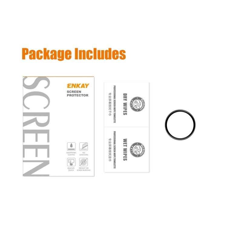 1pcs For Huawei Watch 4 ENKAY 3D Full Coverage Soft PC Edge + PMMA HD Screen Protector Film - Screen Protector by ENKAY | Online Shopping UK | buy2fix