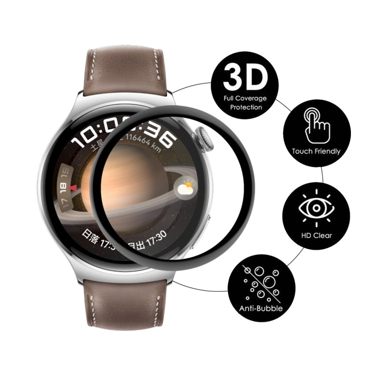 1pcs For Huawei Watch 4 ENKAY 3D Full Coverage Soft PC Edge + PMMA HD Screen Protector Film - Screen Protector by ENKAY | Online Shopping UK | buy2fix