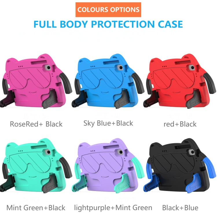 For Nokia T20 10.36 2021 Ice Baby EVA Shockproof Hard PC Tablet Case(Sky Blue+Black) - Nokia by buy2fix | Online Shopping UK | buy2fix