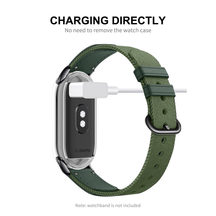 For Xiaomi Mi Band 8 ENKAY Hat-Prince Full Coverage Transparent Soft TPU Case with Screen Protection - Watch Cases by ENKAY | Online Shopping UK | buy2fix