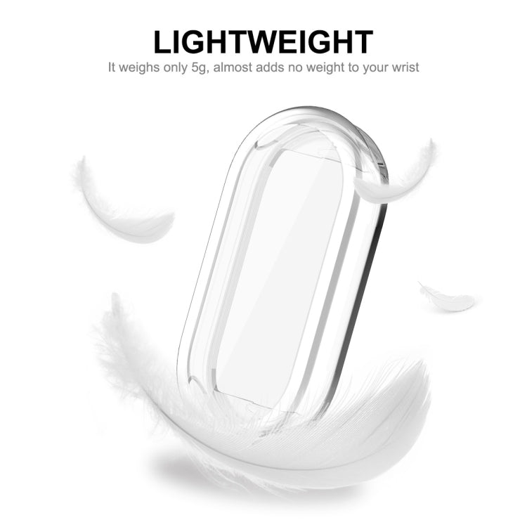 For Xiaomi Mi Band 8 ENKAY Hat-Prince Full Coverage Transparent Soft TPU Case with Screen Protection - Watch Cases by ENKAY | Online Shopping UK | buy2fix