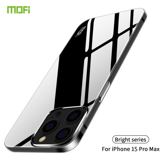 For iPhone 15 Pro Max MOFI Ming Series Ultra-thin TPU Phone Case(Transparent) - iPhone 15 Pro Max Cases by MOFI | Online Shopping UK | buy2fix