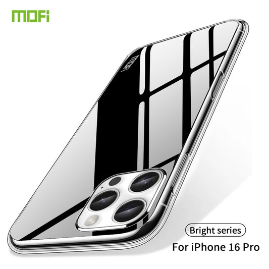 For iPhone 16 Pro MOFI Ming Series Ultra-thin TPU Phone Case(Transparent) by MOFI
