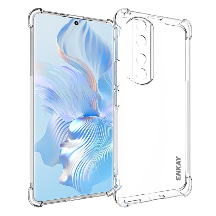 For Honor 90 Pro ENKAY Hat-Prince Transparent TPU Shockproof Phone Case - Honor Cases by ENKAY | Online Shopping UK | buy2fix