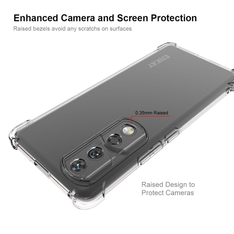 For Honor 90 Pro ENKAY Hat-Prince Transparent TPU Shockproof Phone Case - Honor Cases by ENKAY | Online Shopping UK | buy2fix