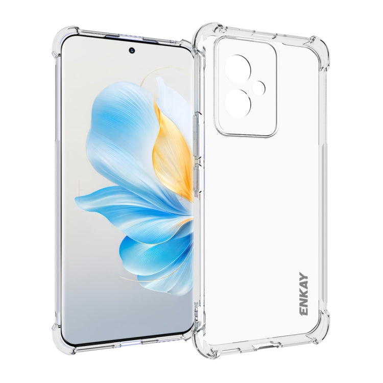 For Honor 100 ENKAY Hat-Prince Transparent TPU Shockproof Phone Case - Honor Cases by ENKAY | Online Shopping UK | buy2fix
