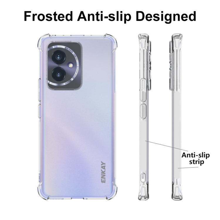 For Honor 100 ENKAY Hat-Prince Transparent TPU Shockproof Phone Case - Honor Cases by ENKAY | Online Shopping UK | buy2fix
