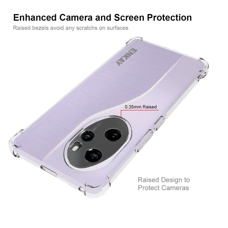 For Honor 100 Pro ENKAY Hat-Prince Transparent TPU Shockproof Phone Case - Honor Cases by ENKAY | Online Shopping UK | buy2fix