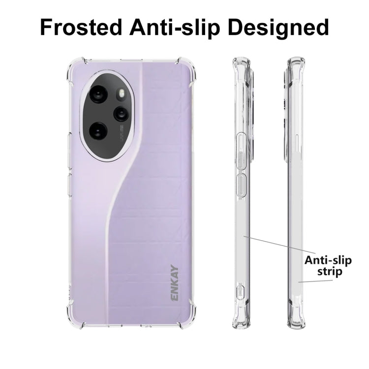For Honor 100 Pro ENKAY Hat-Prince Transparent TPU Shockproof Phone Case - Honor Cases by ENKAY | Online Shopping UK | buy2fix