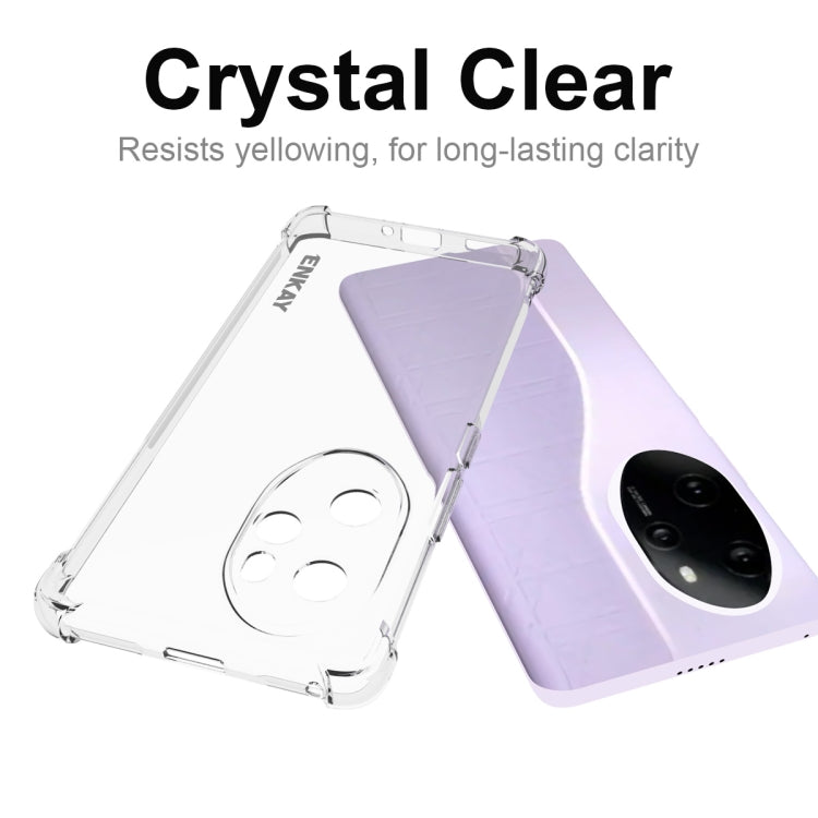 For Honor 100 Pro ENKAY Hat-Prince Transparent TPU Shockproof Phone Case - Honor Cases by ENKAY | Online Shopping UK | buy2fix
