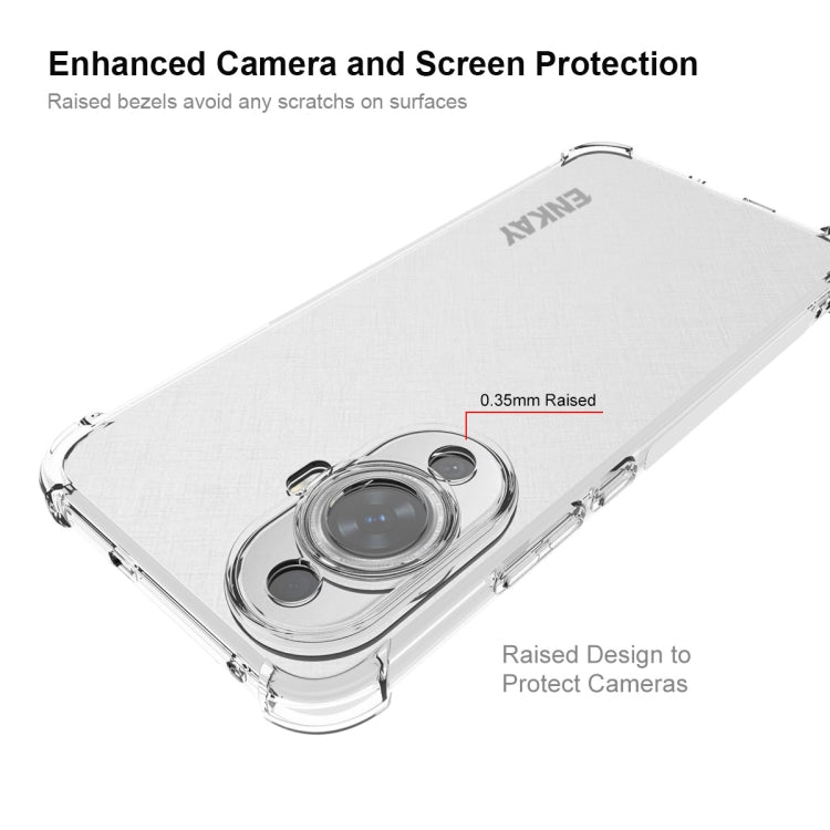 For Huawei nova 11 4G ENKAY Hat-Prince Transparent TPU Shockproof Phone Case - Huawei Cases by ENKAY | Online Shopping UK | buy2fix