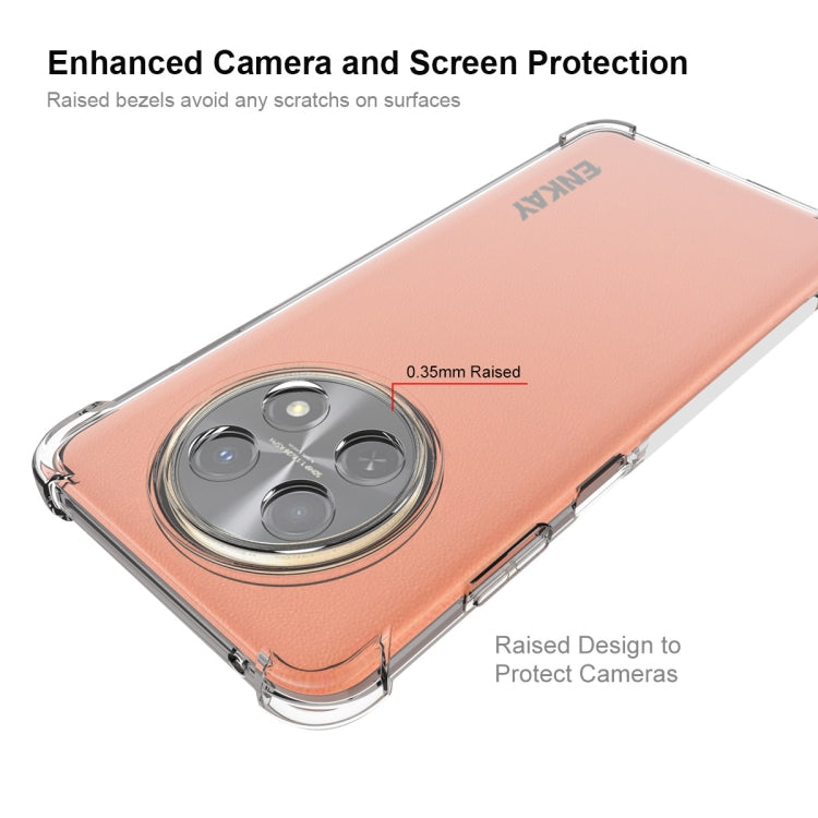 For Huawei Enjoy 60X 4G / nova Y91 4G ENKAY Hat-Prince Transparent TPU Shockproof Phone Case - Huawei Cases by ENKAY | Online Shopping UK | buy2fix