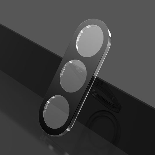 For Samsung Galaxy A15 2pcs ENKAY Hat-Prince 9H Rear Camera Lens Tempered Glass Film(Black) by ENKAY