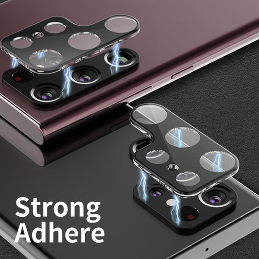 For Samsung Galaxy S25 Ultra 5G 2pcs ENKAY Hat-Prince 9H Rear Camera Lens Tempered Glass Film(Transparent) by ENKAY