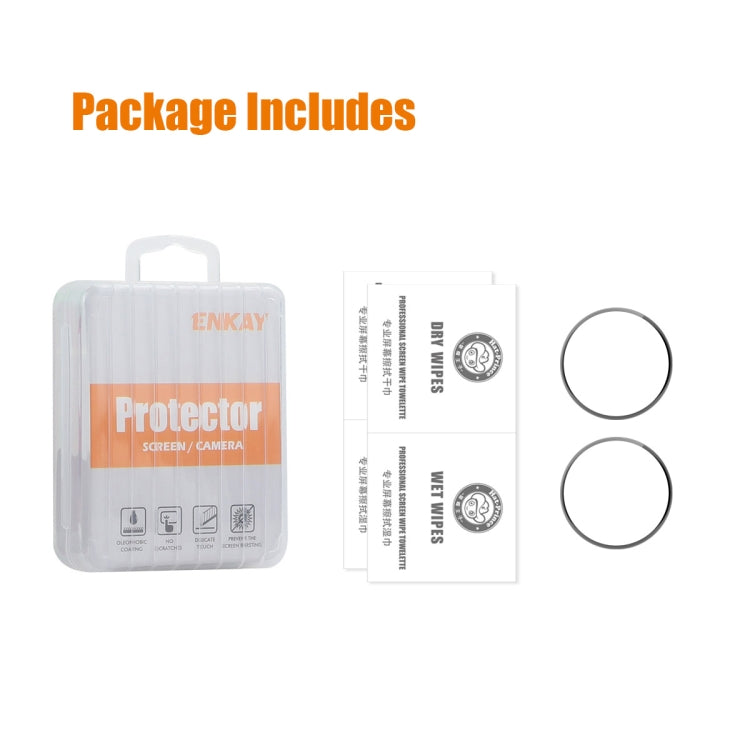 For Xiaomi Watch S4 Sport 2pcs ENKAY ENKAY 3D Full Coverage Soft PC Edge PMMA HD Screen Film by ENKAY