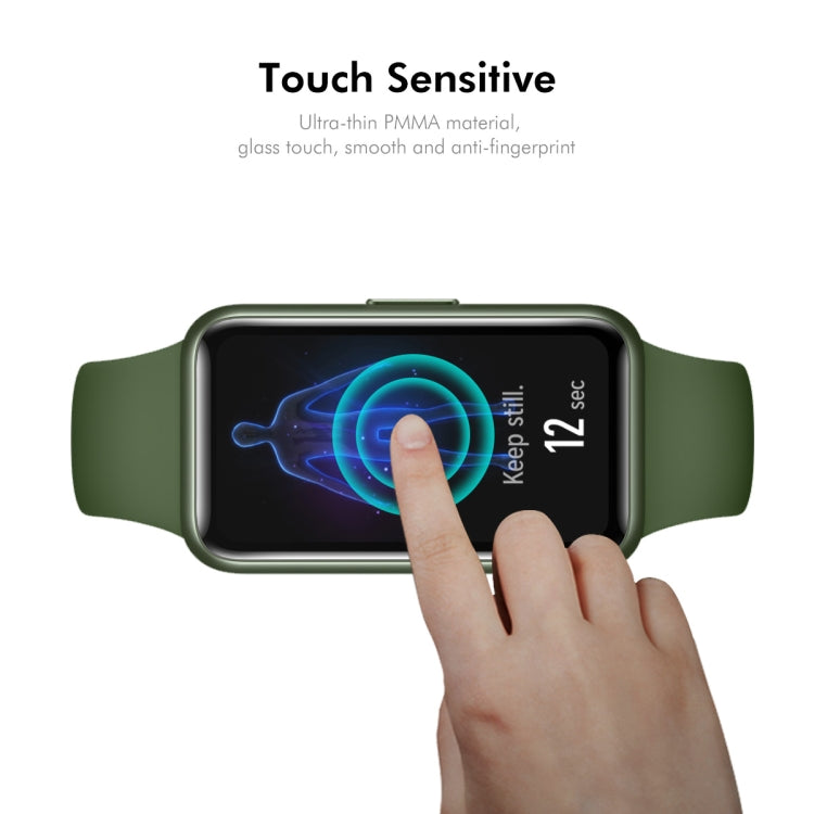 For Xiaomi Smart Band 9 Active 2pcs ENKAY ENKAY 3D Full Coverage Soft PC Edge PMMA HD Screen Film - Screen Protector by ENKAY | Online Shopping UK | buy2fix