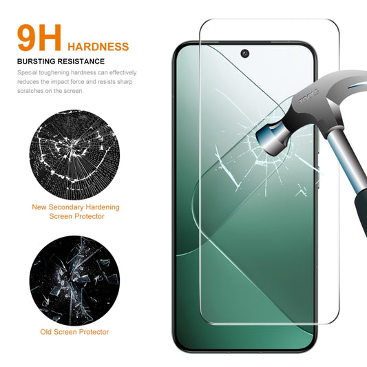 For Xiaomi 14 5pcs ENKAY Hat-Prince 0.26mm 9H 2.5D High Aluminum-silicon Tempered Glass Film by ENKAY