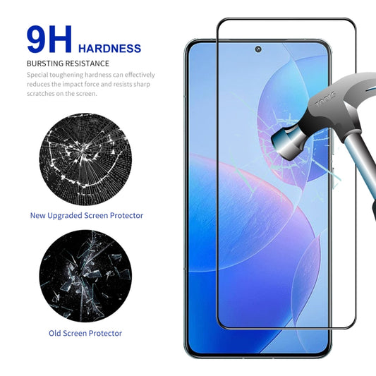 For Redmi K70 / K70 Pro / K70E 2pcs ENKAY Hat-Prince Full Glue High Aluminum-silicon Tempered Glass Film by ENKAY