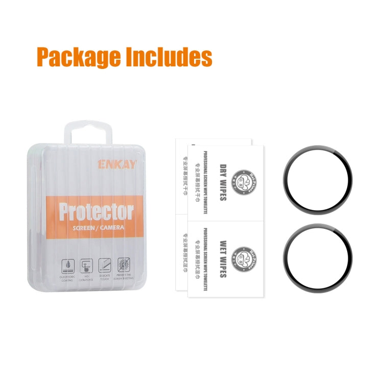 For GarminMove Sport / Trend 2pcs ENKAY 3D Full Coverage Soft PC Edge PMMA HD Screen Protector Film by ENKAY