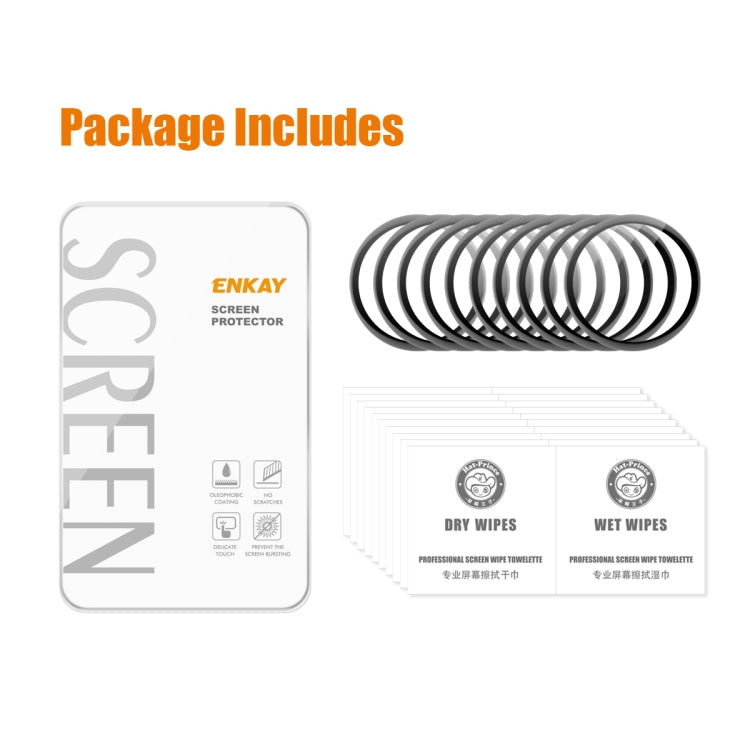 For GarminMove Sport / Trend 10pcs ENKAY 3D Full Coverage Soft PC Edge PMMA HD Screen Protector Film by ENKAY