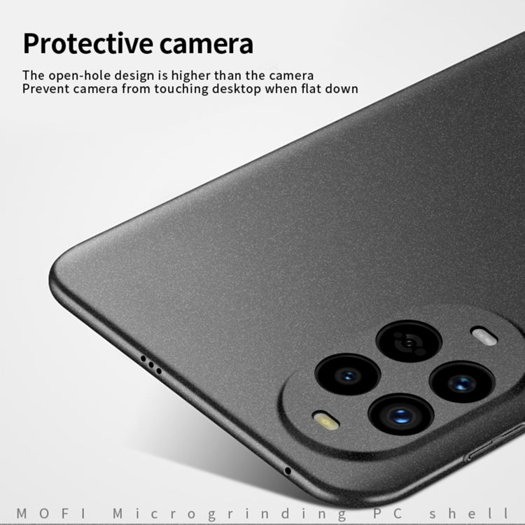 For Huawei nova 13 Pro MOFI Fandun Series Frosted PC Ultra-thin All-inclusive Phone Case(Black) - Huawei Cases by MOFI | Online Shopping UK | buy2fix