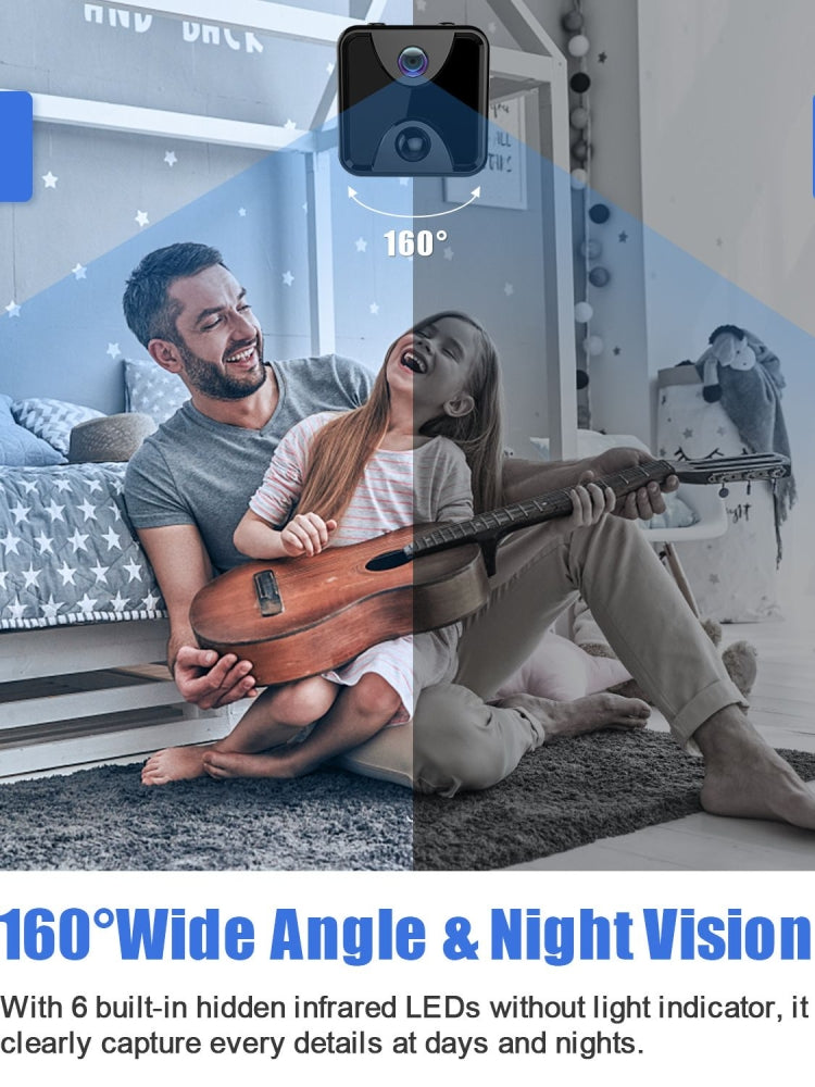 R7 Wireless WiFi Webcam Network Home Security Camera HD Night Vision Cell Phone Remote Monitor by buy2fix