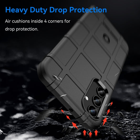 For Samsung Galaxy S23 FE 5G Full Coverage Shockproof TPU Phone Case(Black) by buy2fix