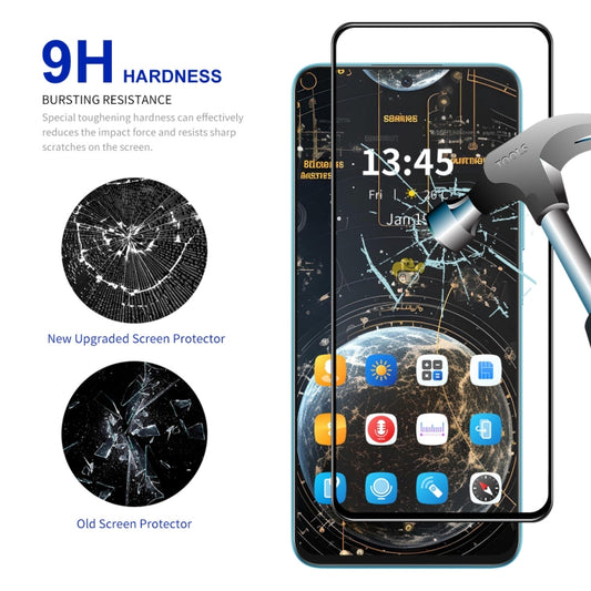 For Motorola Moto G Play 2024 ENKAY Full Glue High Aluminum-silicon Tempered Glass Film by ENKAY