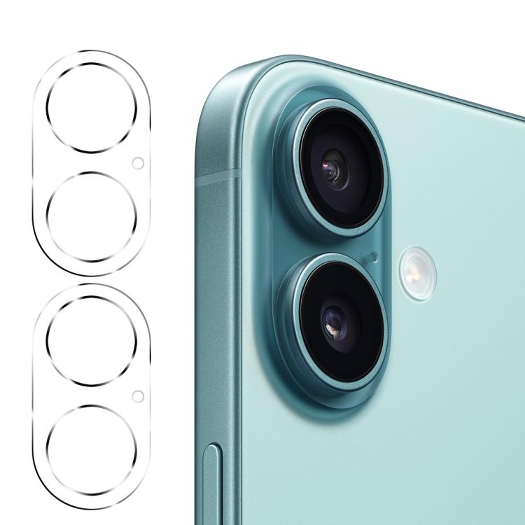 For iPhone 17 2pcs ENKAY Hat-Prince 9H Rear Camera Lens Tempered Glass Film - iPhone 17 Tempered Glass by ENKAY | Online Shopping UK | buy2fix