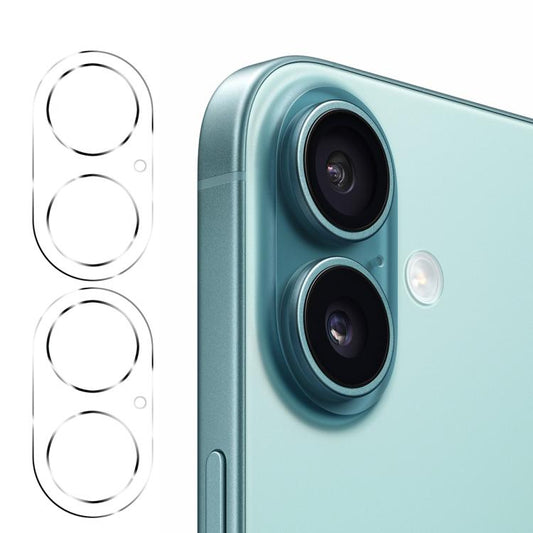 For iPhone 17 2pcs ENKAY Hat-Prince 9H Rear Camera Lens Tempered Glass Film - iPhone 17 Tempered Glass by ENKAY | Online Shopping UK | buy2fix